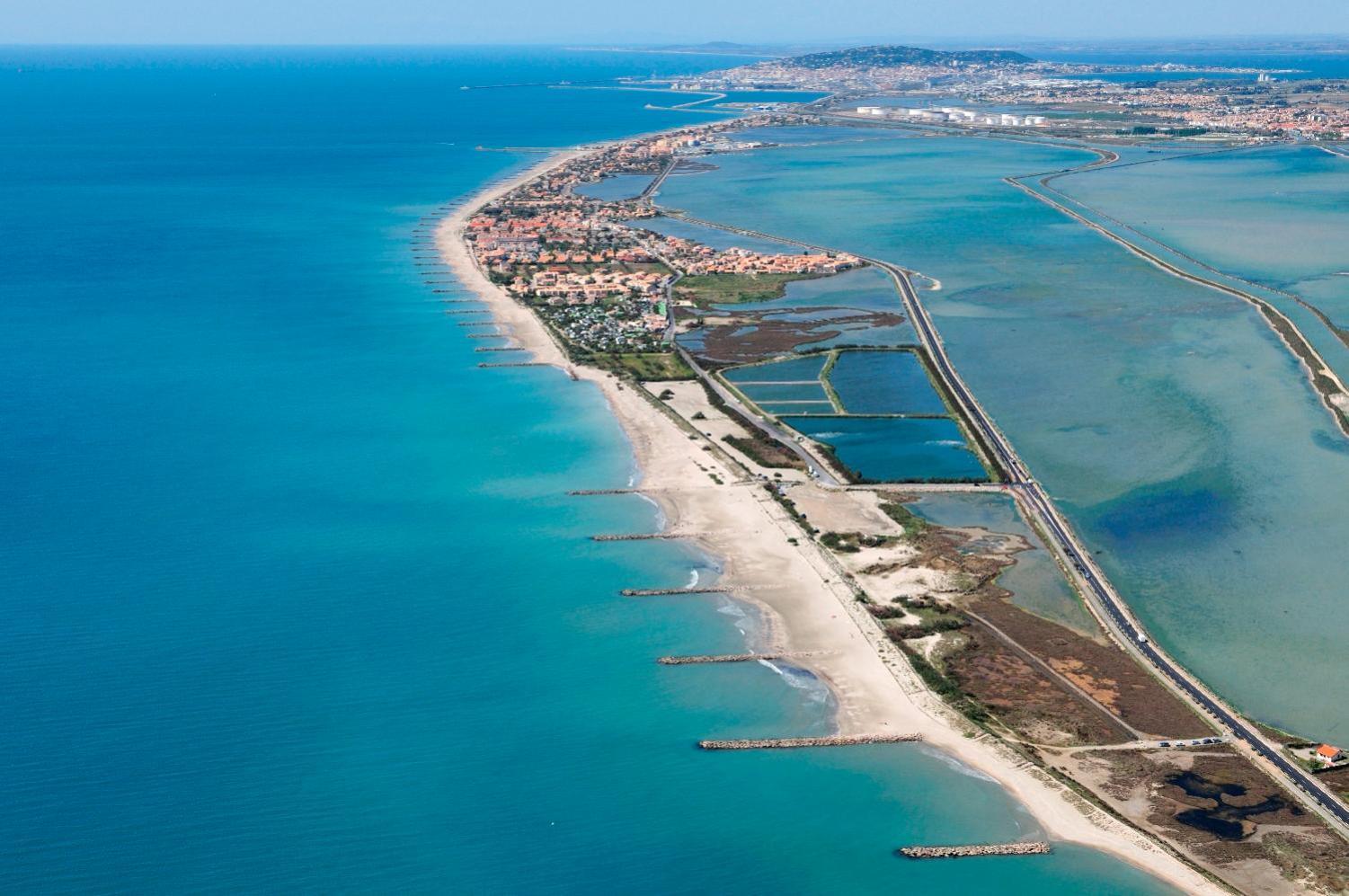 Mas Andalou Fabuleuse Premiere Ligne De Mer, Plage Privative Frontignan Buitenkant foto